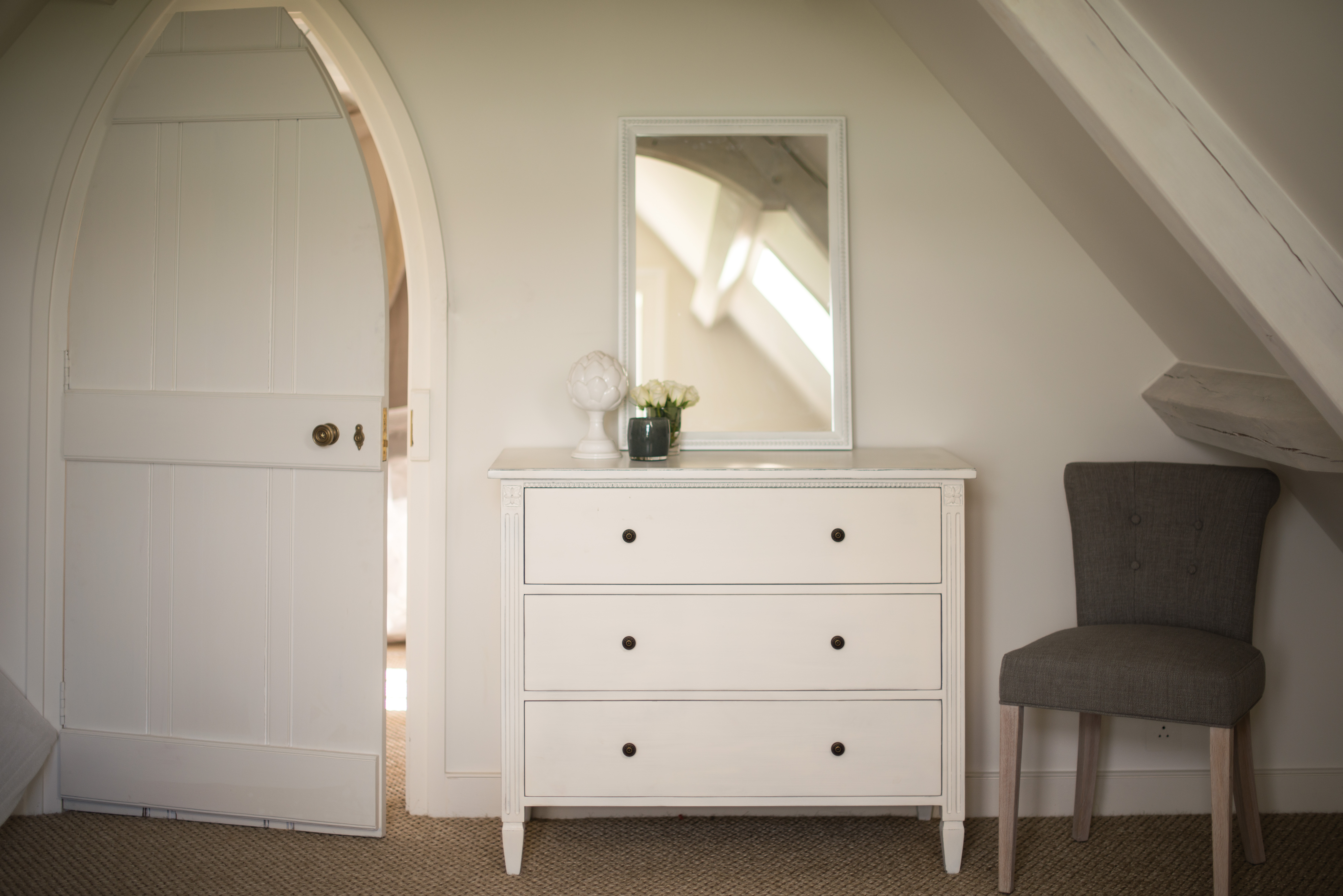 Grey Oak Chest Of Drawers Neptune