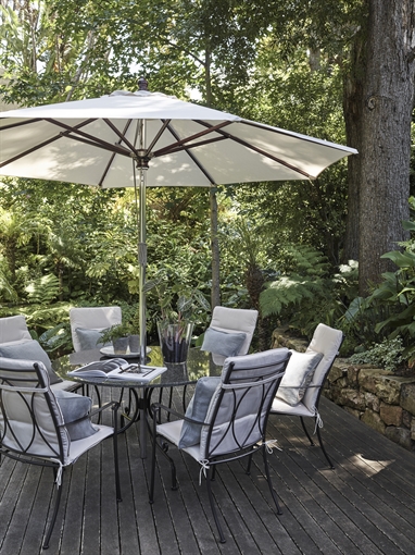 Neptune Parasol 3m Natural Canopy
