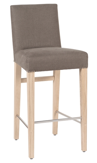 Wooden High Back Bar Stools Neptune