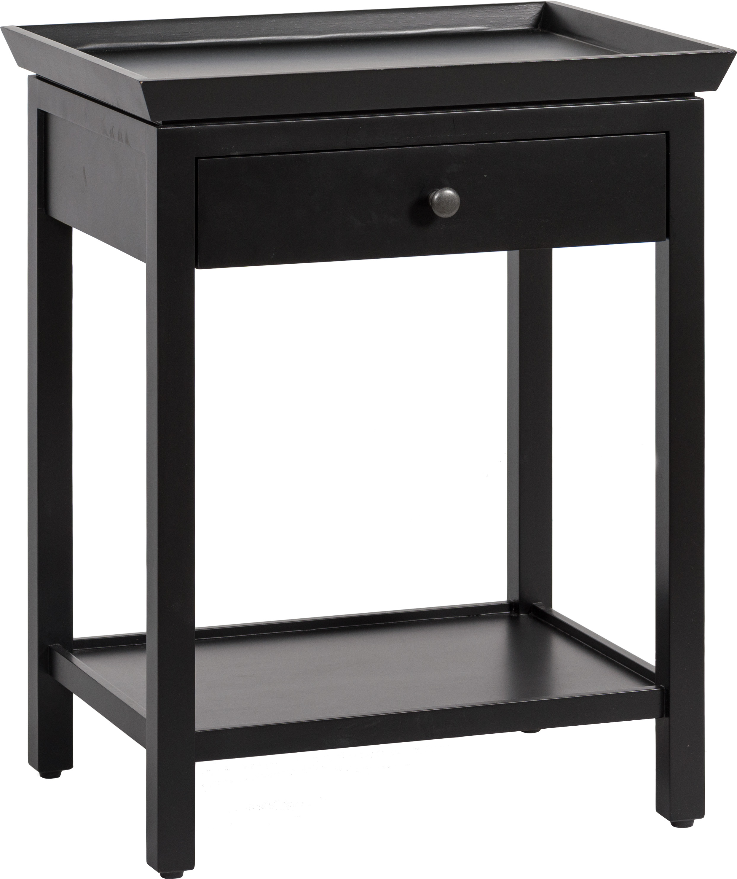 Black Bedside Table UK | Neptune